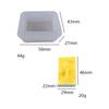Molde Decompresión Erlian para Amasar Pan DIY Simulación Pan Tostado Frijol de Leche Amasado Juego de Comida Molde Manual de Silicona