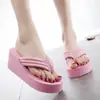 Chinelos Novos Estilo 6cm, Sandálias de Praia Antiderrapantes para Uso ao Ar Livre, Chinelos de Férias de Verão para Mulheres