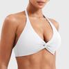 Sujetador Deportivo de Yoga y Fitness de Sensación de Segunda Piel Transfronterizo de Verano con Almohadillas en el Pecho para Mujer, Sujetador de Espalda Bonita Halter de Secado Rápido para Pilates