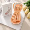 Set de 5 Piezas de Espejo con Carcasa Suave y Brochas de Maquillaje de Cerdas Suaves con Diseño de Almacenamiento, Portátil para Viaje, Brochas para Sombra de Ojos, Polvo y Rubor