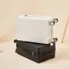 Maleta de 20 Pulgadas, Equipaje de Viaje de 24 Pulgadas, Maleta de Cuero de Gran Capacidad con Contraseña, Maleta con Ruedas, Maleta de Mano, Duradera y Resistente al Desgaste