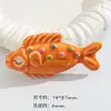Peixe tropical fofo de cerâmica criatura marinha peixe pequeno colar pulseira de contas DIY feito à mão acessório pingente