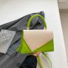 Bolso sencillo popular para mujer de este año 2025 verano nuevo bolso de moda de diamantes brillantes de alta gama bandolera para mujer pequeño bolso cuadrado