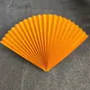Suministros Creativos Chinos para Bodas Abanico de Papel Plegable DIY Tallado en Papel Marcadores de Carretera Chinos Decoraciones Florales Adornos Aéreos