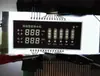Suministro directo de fábrica de Dongguan pantalla LCD purificador de aire pantalla de código de segmento TN fondo negro visualización de palabras blancas