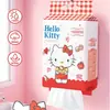Sanrio Gato KT Toallas Faciales Desechables Portátiles Engrosadas Tipo Colgante Toallitas Faciales Paquete Familiar