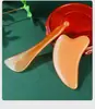 Masajeador gua sha de imitación de cuerno de vaca acrílico personalizado de fábrica, palo para alivio muscular, tabla de masaje para todo el cuerpo, cepillo de masaje de meridianos de salud