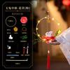 Festival del Medio Otoño Linterna Luminosa Portátil Conejo de Jade para Niños 2022 Material DIY Hecho a Mano Linterna de Conejo Antiguo Linterna de Loto