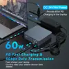 Estación de Acoplamiento Tipo-C 19 en 1 Video HDMI/DP 4K/Carga PD Hub USB Soporta Procesador M1
