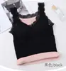 Roupa Íntima Térmica Fada Ursinho para Mulheres, Forrada com Fleece, Espessada, Camisola com Renda, Tamanho Grande, Colete Quente para Mulheres