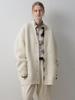 Suéter de Lana Th~Row para Mujer 2025 Otoño e Invierno Nuevo Normcore Versátil Diseño Perezoso Chaqueta de Longitud Media