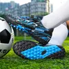 Fábrica de origem de Quanzhou atacado chuteiras de futebol infantis, chuteiras de futebol esportivas unissex, chuteiras para gramado para alunos do ensino fundamental, chuteiras para competição e treinamento