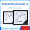 Amperímetro AC 6L2-A amperímetro de ponteiro 15A/5 20A 30A 5A 75A 100A