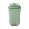 Nova Caneca de Café Elétrica 316 de Aço Inoxidável Totalmente Automática com Agitação Magnética Carregamento Elétrico Caneca Portátil para Pessoa Preguiçosa