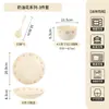 Conjunto de louça de alta qualidade estilo creme para casa, tigela de arroz, tigela de sopa, tigela de duas alças, tigela de cerâmica, cerâmica de cor sob esmalte