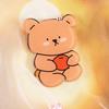 Mengmeng Bear Badge acrílico bonito broche dos desenhos animados atacado Pin Schoolbag Pingente Roupa Menina Joias