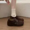 Zapatos Birkenstock Retro para Mujer 2026 Otoño Nuevo Estilo Suela Gruesa Aumentador Oculto de Altura Mary Jane sin Cierre Mocasines Casuales Perezosos