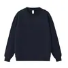 Sudadera de Color Sólido de Moda con Cuello Redondo y Estampado de Logo de 380g, Camisa Cultural para Reunión Anual de Grupo, Camisa Publicitaria, Chaqueta de Manga Larga Personalizada