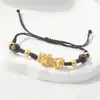 Pulsera trenzada Círculo Qiankun, estilo Nudo Chino, Símbolo de Manzana y Deseo, Fragmentos de Plata, 0 kg Atracciones Turísticas, Fabricante Transfronterizo, Venta al por Mayor de Joyería