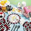 Mm114 Marca de Jogo de Poker Louça de Feriado Conjunto de 4 Peças para 8 Pessoas Pratos de Papel Guardanapos de Papel Copos de Papel