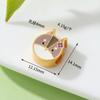Lindos Accesorios de Cuentas Gotas de Aceite Cuentas de Transferencia de los Doce Animales del Zodiaco Animales del Año en Curso Cuentas para Pulseras DIY Accesorios para Pulseras