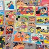 Pegatinas 3D de Crayon Shin-chan en Relieve Impermeables DIY para Patinete Eléctrico, Teléfono, Tableta, Dibujos Animados Lindos, Pegatinas Decorativas