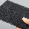 Gabinete Transpirable de Malla para Compresor de Aire Filtro de Aire de Esponja Negro a Prueba de Polvo
