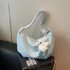 Bolsa Versátil de Gran Capacidad para Viajes Casuales 2026 Nuevo Estilo Coreano Perezoso de Nicho Otoño e Invierno Bolso de Hombro Cruzado