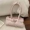 Bolsa Tote de Mão Nicho Estilo Coreano Feminina Lançamento Primavera 2026 Moda de Alta Qualidade Chique Luxo Leve Bolsa de Ombro Único