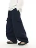 Calça comprida masculina estilo japonês, novidades de outono 2026, calça casual de corte reto para meninos, calça cargo estilosa e versátil para crianças pequenas