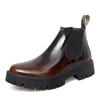 Botas Martin para Hombre de Piel de Vacuno Zapatos de Caña Alta Moda Casual Británica Botas de Cuero Botas Chelsea Botines para Hombre Retro Botas para Hombre Aumentadas