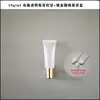 Botella Vacía de Plástico 10g ml Bálsamo Labial Brillo Labial Esmalte Labial Cosméticos Crema para Ojos Transparente Blanca Botella de Tubo Suave Ahora Disponible
