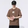 Camiseta de Manga Corta para Hombre 2026 Verano Delgada Moderna Versátil Casual Base Marca de Moda Ropa para Hombre Venta al por Mayor