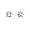 Pendientes pequeños con forma de sol para mujer, sencillos, elegantes, estilo coreano, personalizados, al por mayor, bonitos pendientes de otoño e invierno, nueva entrega de una sola pieza