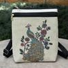 Directo de Fábrica Nuevo Bolso Cruzado Bordado en Oro Estilo Étnico de Yunnan Bolso de Viaje Grande Como Bolsa de Tela Bolsa Bordada Dos Capas