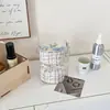 Caja de Regalo Estilo Puff Transfronteriza de PVC Estilo Chanel Pequeño Regalo para el Día del Maestro Bolso de Mano Regalo Flor Tejida Tienda Hecha a Mano Regalo