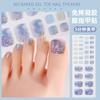 Zhengxiang Pegatinas para Uñas de Gel sin Curado Personalizadas Polvo de Cebolla Bronceado Estampado de Leopardo Pegatinas Europeas y Americanas para Uñas de los Pies Pegatinas para Uñas de los Pies sin Luz