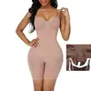Transfronteiriço Novo tamanho plus size levantamento de quadril corset sem costura corset feminino cinta de corpo inteiro contração da barriga peça única de lingerie