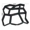 Molde de gravação para piso de cimento produto de cimento piso gravação flor quadrada azulejo pátio jardim padrão de pavimentação calçada