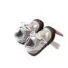 Zapatillas deportivas para niños y niñas, zapatillas de entrenamiento alemanas de colorblock retro, nuevo modelo 2026, suela blanda, zapatos casual antideslizantes, zapatos de caña baja con velcro