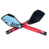 Piezas modificadas para motocicleta Espejo retrovisor CNC para motocicleta deportiva Yamaha scooter aleación de aluminio espejo trasero