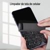 Limpador de tela de celular doméstico Laptop Tablet multi-função limpeza tela apagável