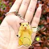 Llavero Acrílico de Hámster Lindo 2D Transfronterizo Accesorios Deportivos Animal de Fútbol Baloncesto Golf Colgante para Estudiantes