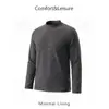 Camiseta base listrada com gola alta infantil, primavera e outono, camiseta de manga comprida elástica para meninos e meninas, camada interna macia para crianças maiores