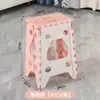 Taburete Plegable de Plástico con Logo Grabado Personalizado Portátil Estilo Camping al Aire Libre Mazar Taburete Pequeño para el Hogar Silla Pequeña para Niños
