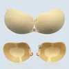 Almofadas de mama transfronteiriças novas, de alça dupla, com bojo push-up, formato de manga, antiderrapantes, para seios maiores, com oito furos, tecido respirável e design invisível