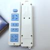 Puerta de seguridad azul y blanca tablero de cableado de interruptor y lámpara de 14 orificios enchufe de alimentación enchufe de fila de cobre nuevo conjoined hogar Jianghu en funcionamiento