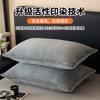 Par de Fundas de Almohada de Terciopelo Leche Beibei para Uso en Casa 48X74 Funda de Almohada Individual 2025 Nueva Funda de Almohada Invierno
