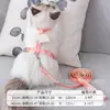 Cuerda de tracción para gatos, antiroturas, especial para salir, con correa para el pecho antipérdida.