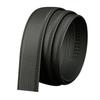 Cinturón de Piel de Vacuno de Capa Superior de 3.5 mm con Hebilla Automática para Hombre, Lujo, con Ranura para Tarjeta al Final, Venta al por Mayor de Fábrica en Stock